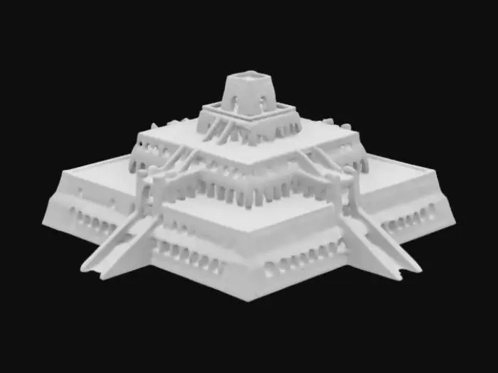 3D model for Ziggurat Majesty