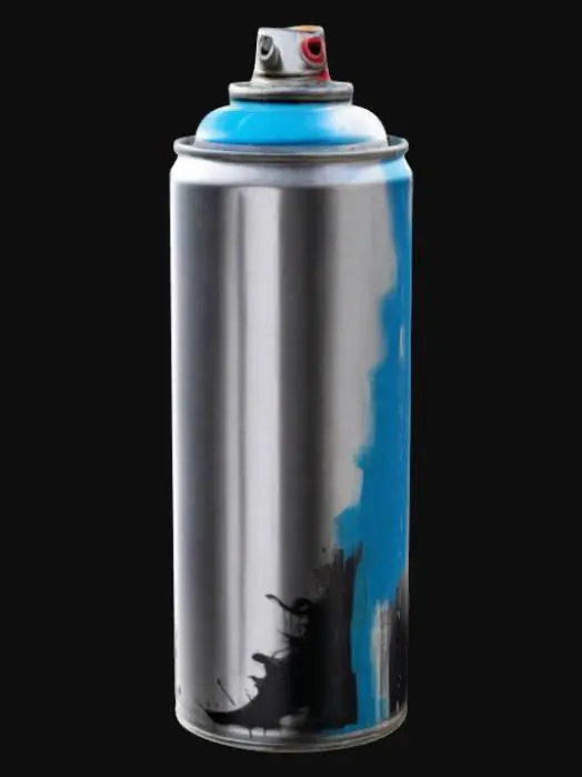 3D model for bomboletta spry per 
street art