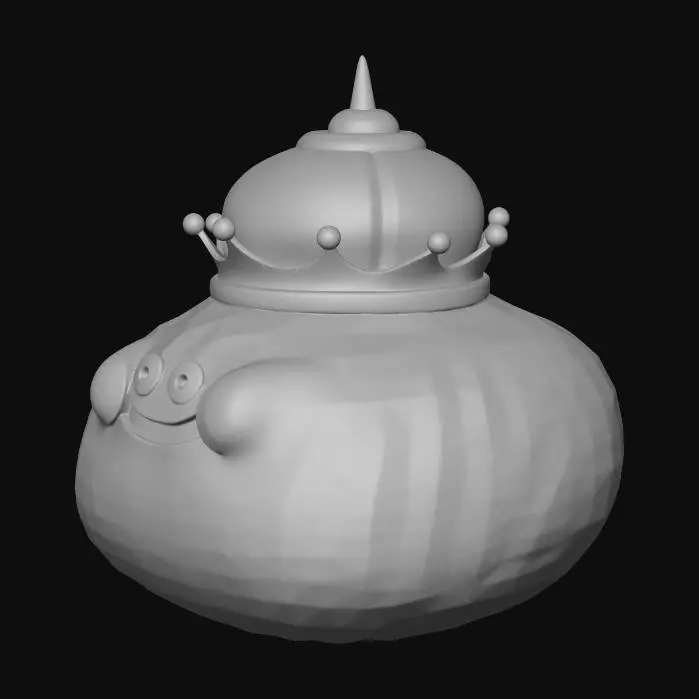 3D model for King Slime