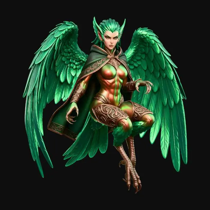 3D model for harpy