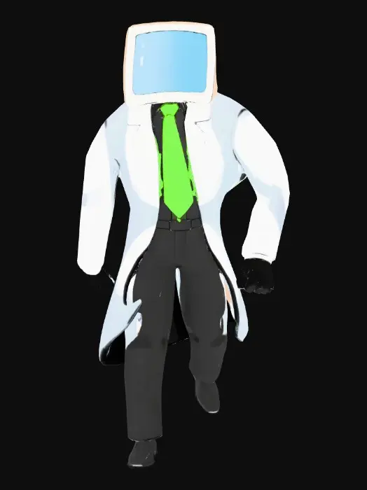 3D model for Pc man