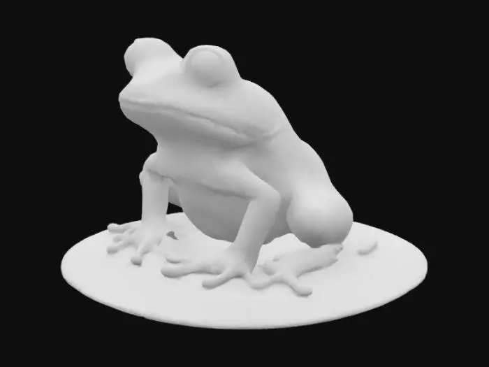 3D model for a frog