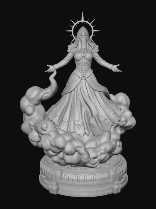 3D model for MEGRIM - BLOODCOVEN - BY RAIAL