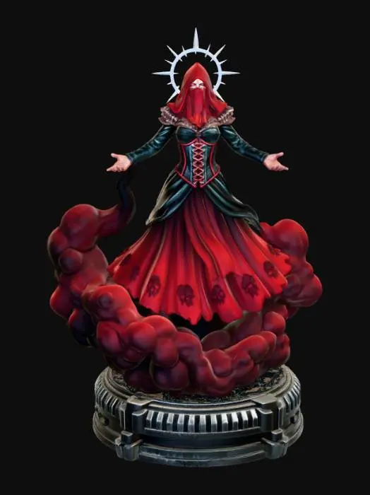 3D model for MEGRIM - BLOODCOVEN - BY RAIAL