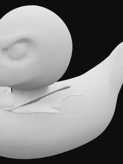 3D model for Skeleton Figure Charm