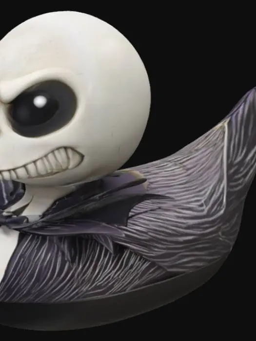 3D model for Skeleton Figure Charm