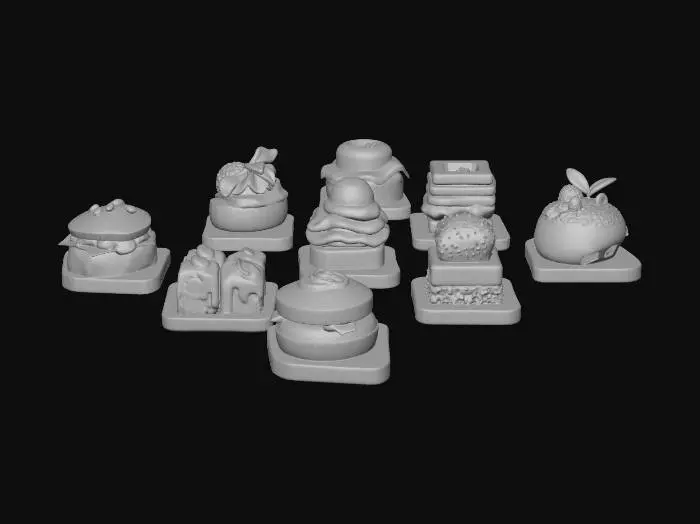 3D model for Sweet Delights Grid