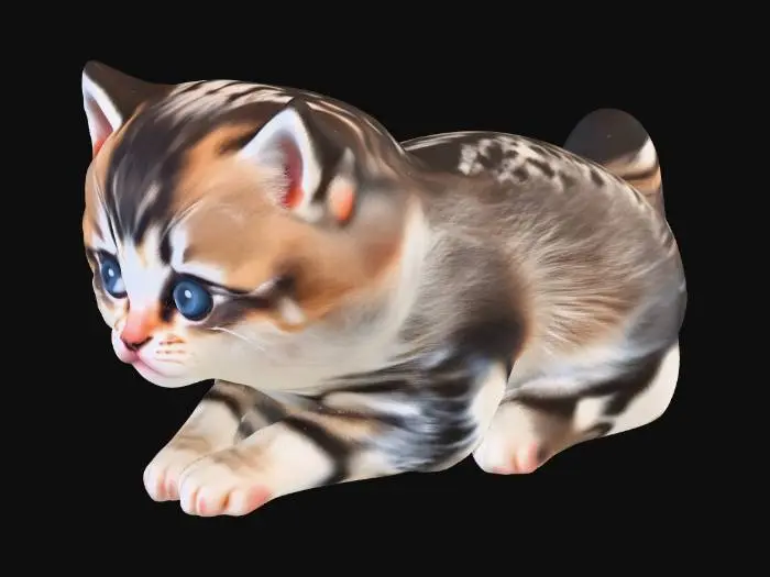 3D model for 아기 고양이