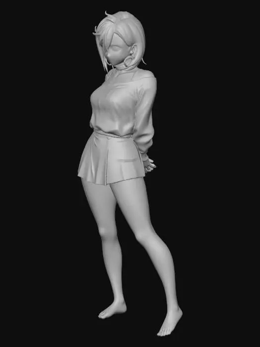 3D model for Momo Ayase