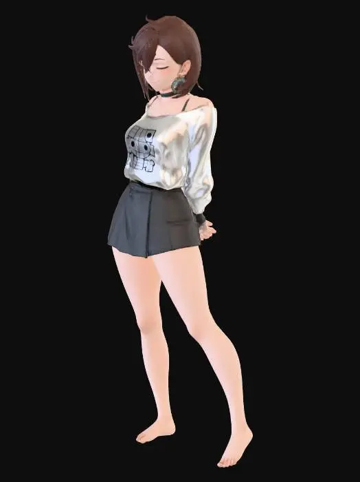 3D model for Momo Ayase