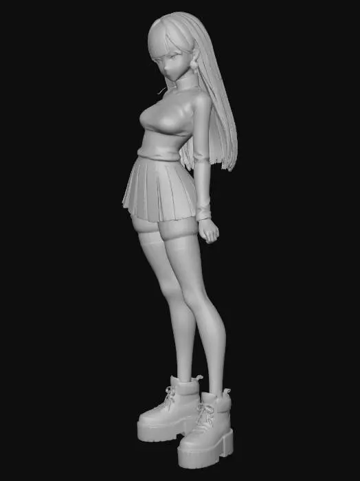 3D model for Stylish Confidence