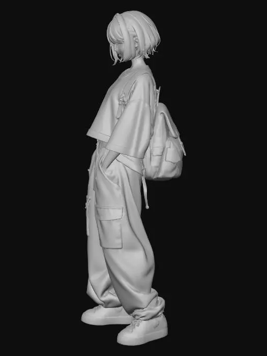 3D model for Casual Stroll