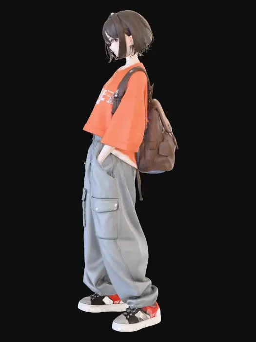 3D model for Casual Stroll