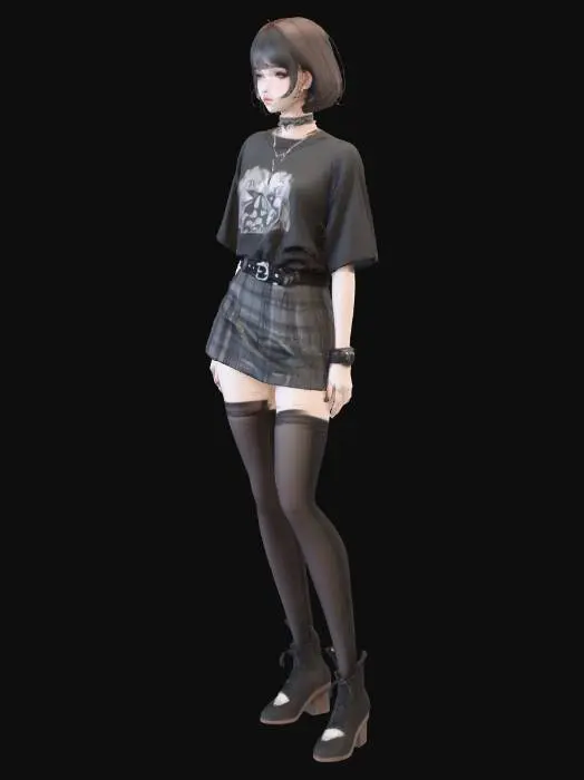 3D model for Ethereal Style