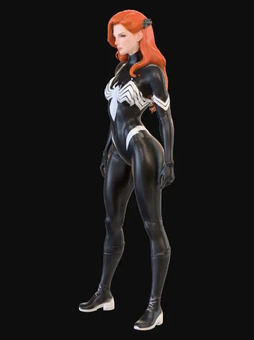 3D model for Venom Heroine