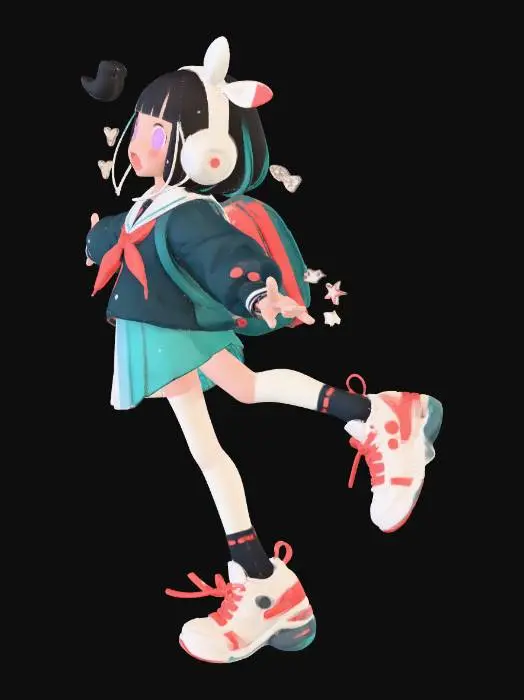 3D model for Joyful Melody