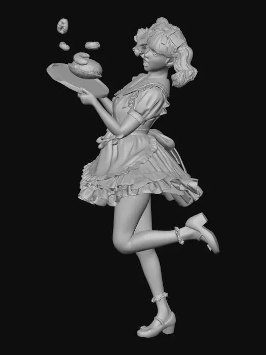 3D model for Maid's Delight