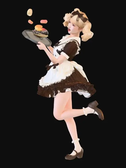 3D model for Maid's Delight