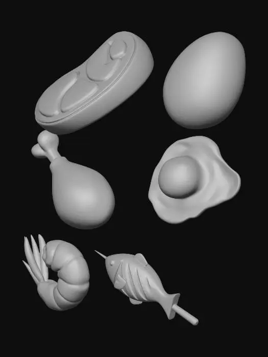 3D model for Protein Palette