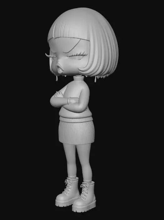 3D model for Sassy Stance