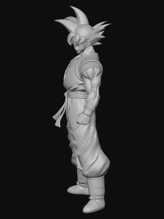3D model for Goku in Orange Gi