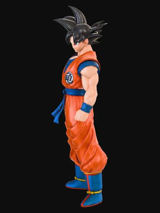 3D model for Goku in Orange Gi