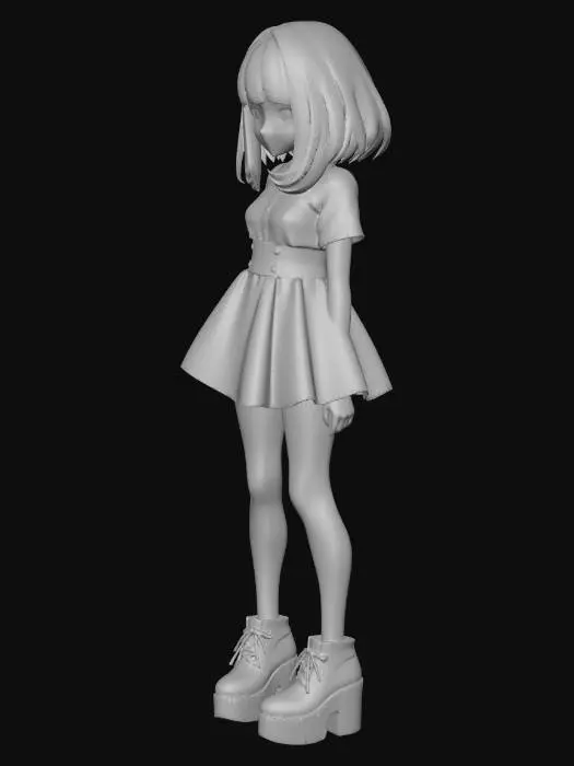 3D model for Pink-haired Daydream