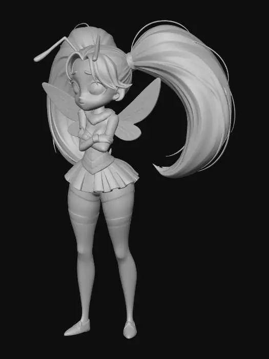 3D model for Honeycomb Heroine