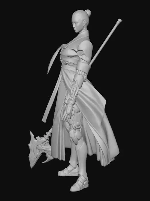 3D model for Silksteel Valkyrie