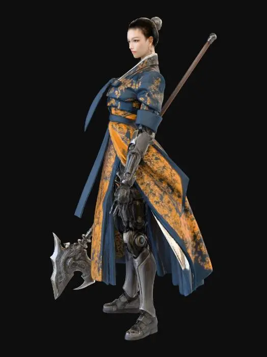 3D model for Silksteel Valkyrie