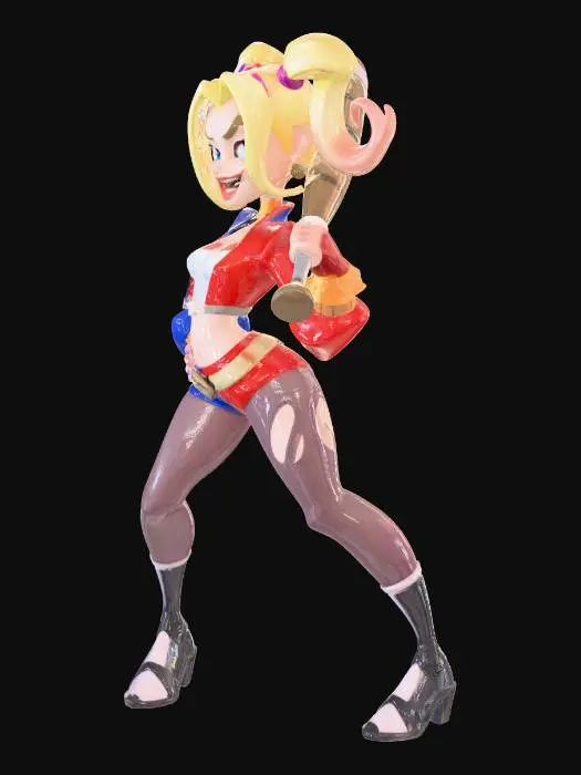 3D model for Harley Quinn: Bat Wielder