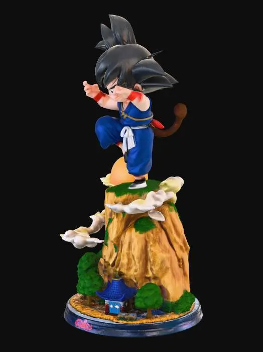3D model for Goku on the Summit