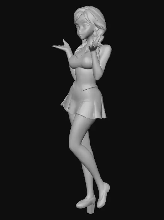 3D model for Blue Ice Princess