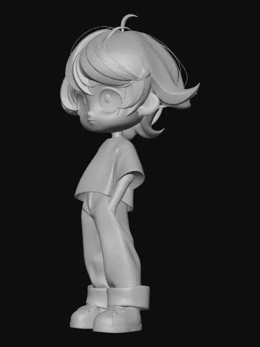 3D model for Snowbound Dreamer