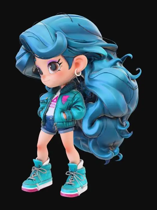 3D model for Azure Wave Dreamer