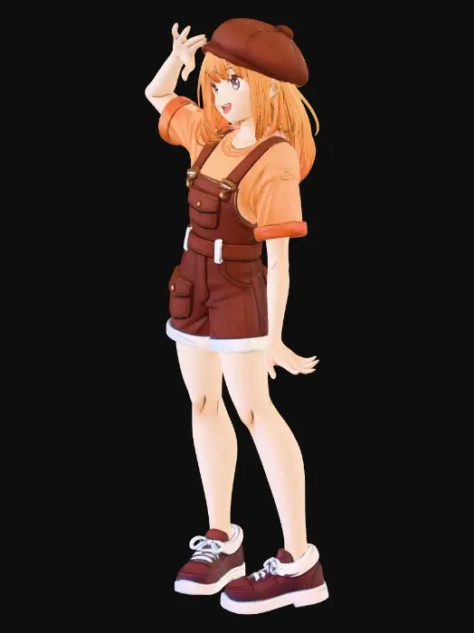 3D model for Saluting Sunshine