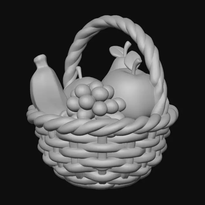 3D model for Fruit Basket Delight