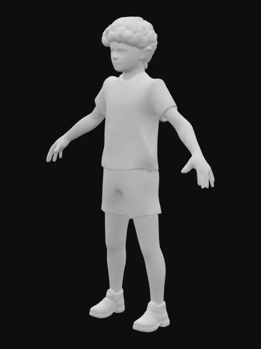 3D model for lucky