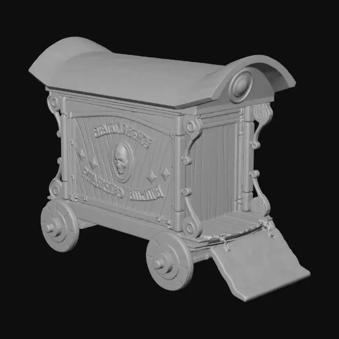 3D model for pennywise's Wagon