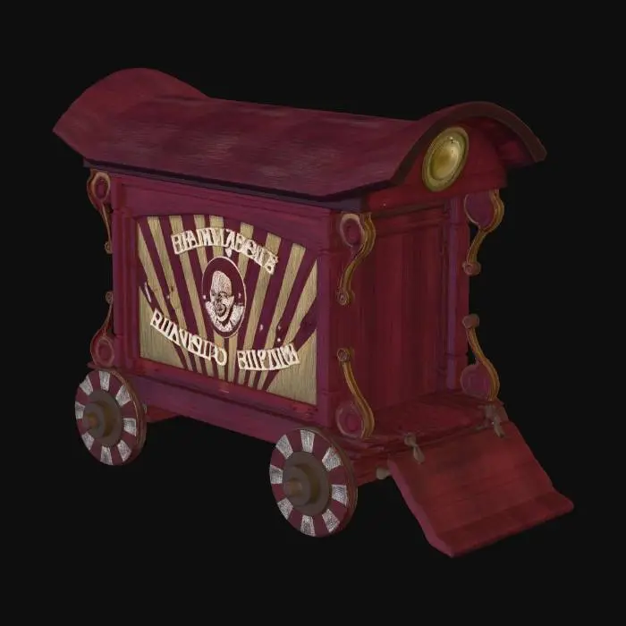 3D model for pennywise's Wagon