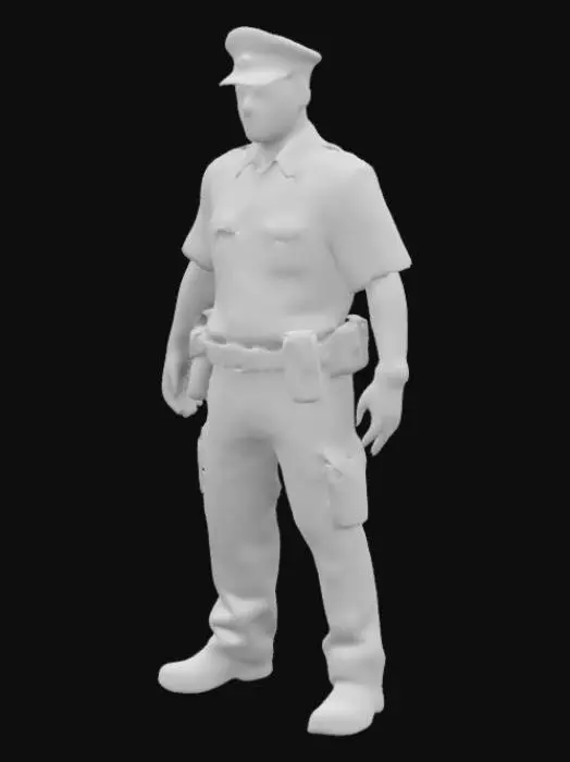 3D model for Incredibly Detailed, NYC Police Officer