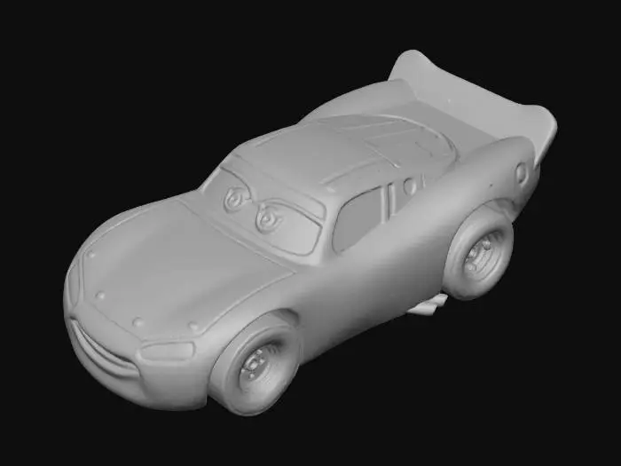 3D model for Race Car Hero