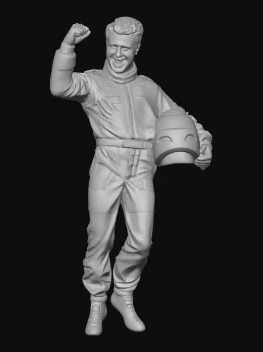 3D model for Racing Champion Statue