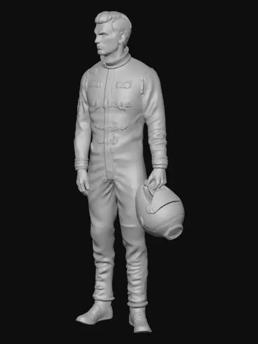 3D model for Race Car Figure