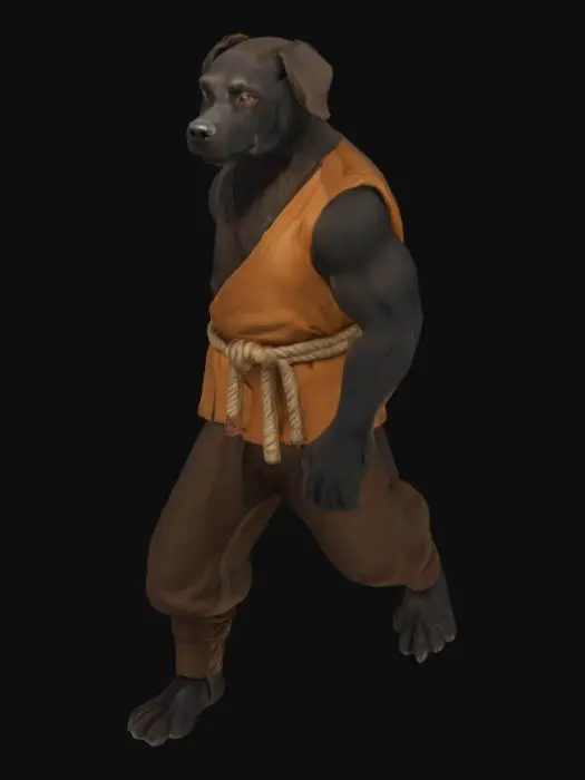 3D model for Jetty Animate