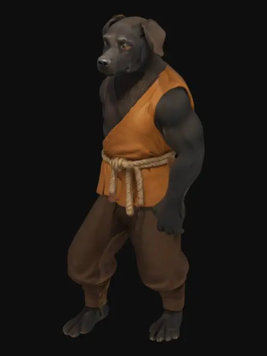 3D model for Jetty Animate