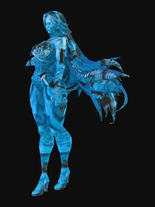 3D model for golden girl