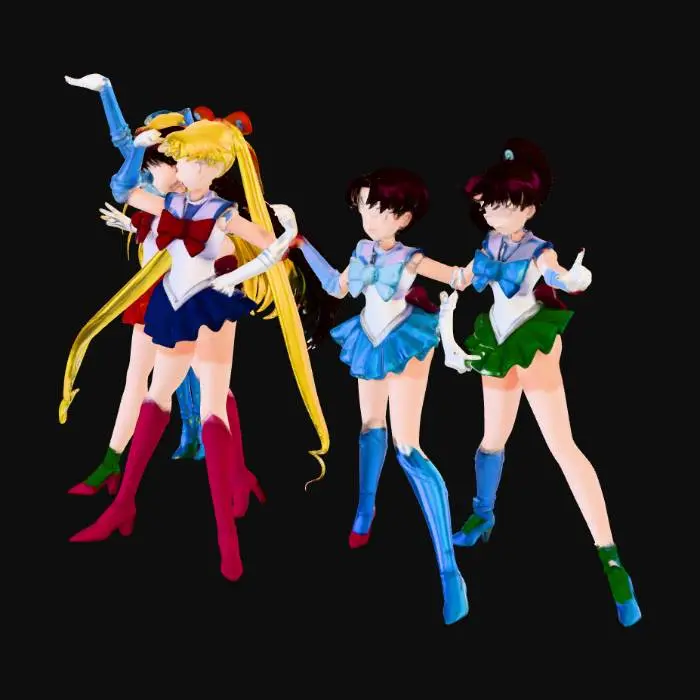 3D model for sailor moon