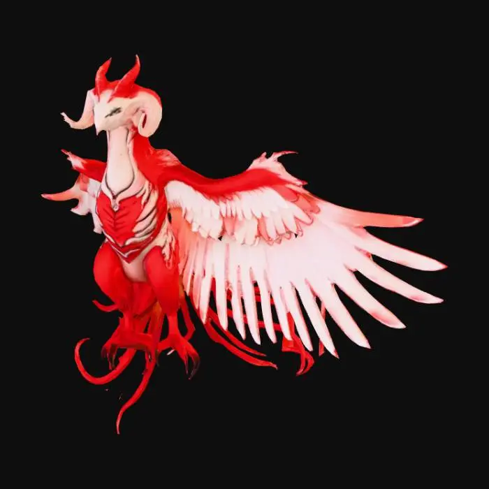 3D model for devil bird