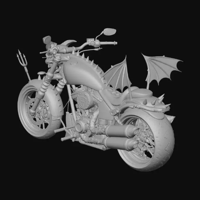 3D model for Hellfire Rider